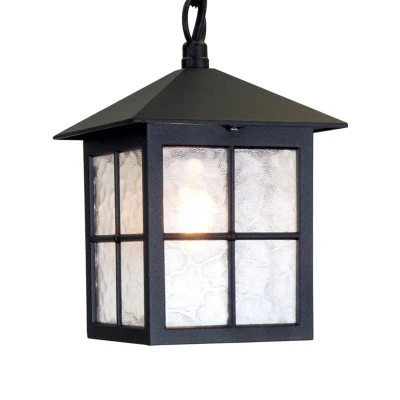 Abbildung von Elstead Lighting BL18B BLACK Hängeleuchte Winchester 1xE27 H:28,5 Ø:18,5