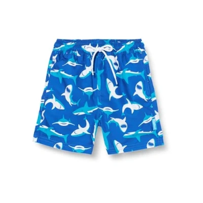 Abbildung von Playshoes Beach Short Badehose Schwimmhose Badebekleidung Jungen,Haie,98 104