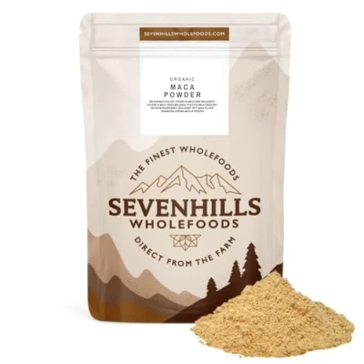 Abbildung von Sevenhills Wholefoods Roh Maca Pulver Bio 1kg aus hochgelegenen Farmen in Peru