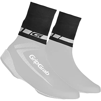 Abbildung von GripGrab CyclinGaiter Knöchel Überschuhabdichtung Neopren Radsport Regen Überschuhe wasserdichte Rad Gamaschen Stulpen