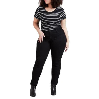Abbildung von Levi&#039;s Plus 311 Shaping Skinny Jeans Fit, Damen, Größe: 52x32, Soft black