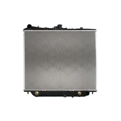 Abbildung von NRF 53516 Kühler, Motorkühlung Aluminium 614 500 32 Kühlrippen gelötet