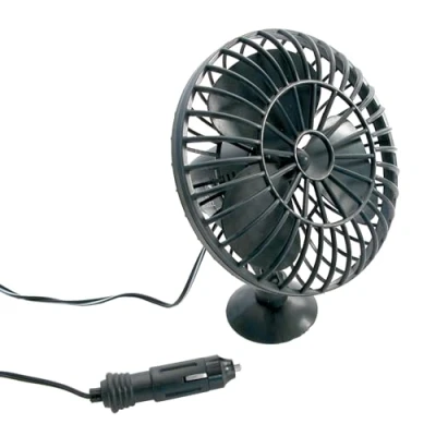Abbildung von Carpoint 0510019 Ventilator mit Saugnapf 12V, Schwarz