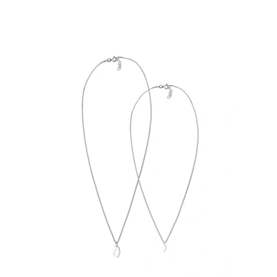 Abbildung von Elli 2 PACK Halskette, Damen, Größe: 45, Silber