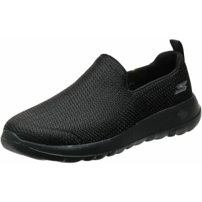 Abbildung von Skechers Herren Go Walk Max Slip On Trainers, Schwarz (BBK Black), 46 EU