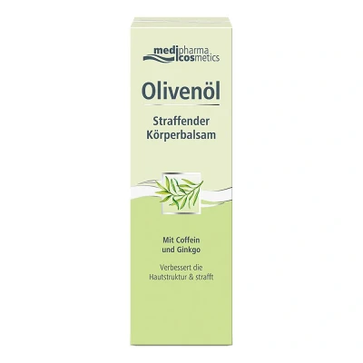 Abbildung von Olivenöl straffender Körperbalsam