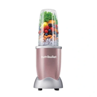 Abbildung von nutribullet Pro, 900 Watt Leistung, Einfach und schnell in der Anwendung, Kompakt, Leicht zu reinigen, Mit 700 ml Becher, Smoothiemixer, Smoothie Maker, Elektrischer Mixer, NB904RG