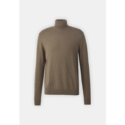 Abbildung von SELECTED HOMME Herren SLHBERG ROLL Neck B NOOS 16074684, Teak/Melange, M