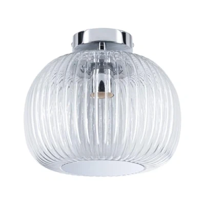 Abbildung von Paulmann Deckenleuchte »Ruya IP44 E27 230V max. 60W Glas, Chrom«, 1 flammig, Leuchtmittel ohne