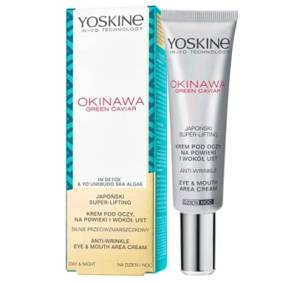 Abbildung von Yoskine Okinawa Green Caviar Anti wrinkle Eye &amp; Mouth Area Cream