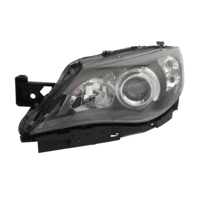 Abbildung von TYC 20 15918 15 2 Scheinwerfer links HB3/H7 schwarz für Rechtsverkehr mit Elektromotor, Kabelsatz SUBARU: Impreza III Hatchback