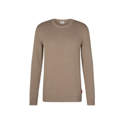 Abbildung von JOOP! Jeans Belao Strickpullover Medium beige, Herren, Größe: Small, beige
