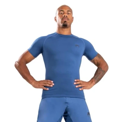 Abbildung von Venum, Contender Kurzarm Rashguard, Herren, L, Blau