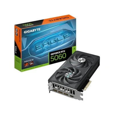Abbildung von Gigabyte Grafikkarte »GeForce RTX 5060 EAGLE OC 8G 8GB GDDR7, 128bit, PCI E 5.«