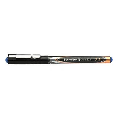 Abbildung von Schneider Xtra 823 Tintenroller (Konusspitze aus Edelstahl, 0,3 mm) 10er Packung blau