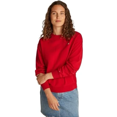 Abbildung von Tommy Hilfiger Sweatshirt »REG CONTRAST Flag SWEATSHIRT«, mit Logo