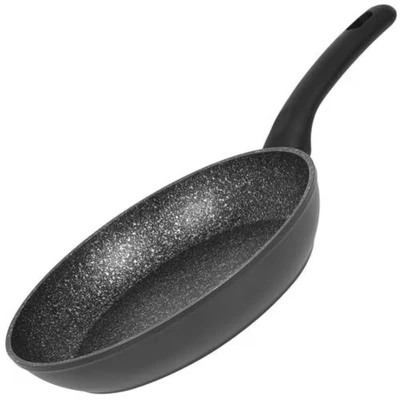 Abbildung von RESTO Kitchenware Bratpfanne »Atik Universalpfanne langlebig durch hitzebeständige Außenbeschichtung«, Aluminium, (1 tlg.), Komfortabler ergonomischer Soft Touch Griff mit Hängeschlaufe