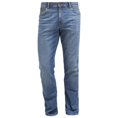 Abbildung von Wrangler Texas Stretch Jeans Straight Leg, Herren, Größe: 34x36, Worn broke