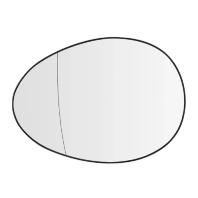 Abbildung von SENZEAL Spiegelglas Links Fahrerseite Beheizbar mit Trägerplatte für Mini Clubman R55 Cooper R56 Cabrio R57 Coupe R58 Roadster R59 Countryman R60 Paceman R61 51162755625 (Links)