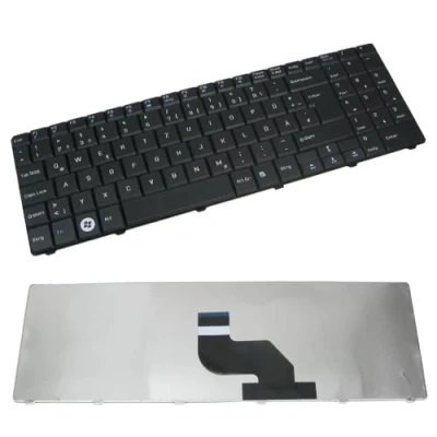 Abbildung von Trade Shop Laptop Tastatur Deutsch QWERTZ für Medion Akoya E6215 E6217 E6221 E6222 E6227 E6228 E6234 E7220 E7222 H36 H36X H36YB P6625 P6634 P7818