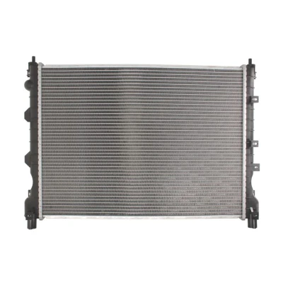 Abbildung von THERMOTEC D7I006TT Kühler, Motorkühlung Aluminium, Kunststoff 612 448 32 Schalt /optional Automatikgetriebe Kühlrippen gelötet