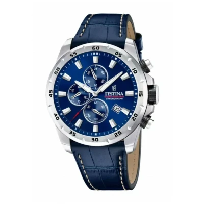 Abbildung von Festina Timeless Chrono Herren Uhr Blau F20692/2