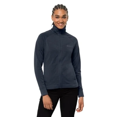 Abbildung von Jack Wolfskin Waldsee Fleecejacke, Damen, Größe: Small, Night blue