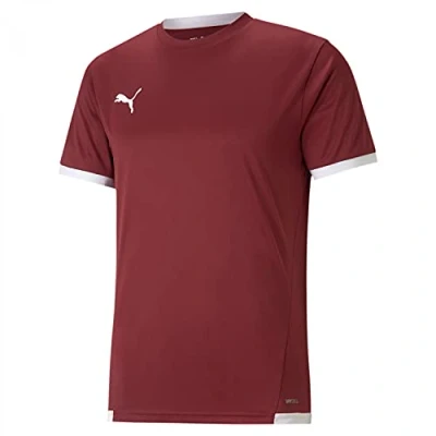 Abbildung von puma Herren Teamliga Jersey Shirt, Cordovan White, XXL EU
