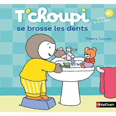Abbildung von T&#039;choupi se brosse les dents: A lire, à écouter
