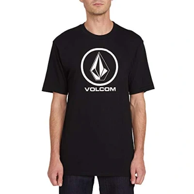 Abbildung von Volcom Herren Crisp Stone, kurzärmelig T Shirt, schwarz, Mittel