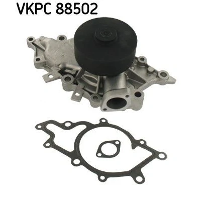 Abbildung von SKF VKPC 88502 Wasserpumpe mit Dichtungen Chromstahl für Keilrippenriementrieb JEEP: GRAND CHEROKEE 2