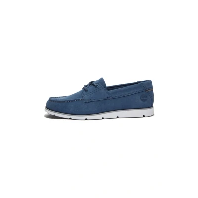 Abbildung von Timberland Grafton BAY Sportlicher Schnürer, Herren, Größe: 41.5, Dark blue suede Schuhe
