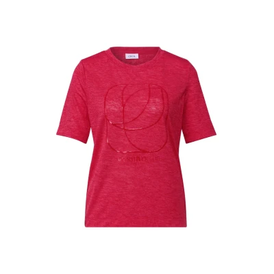 Abbildung von Street One Studio MIT Tonalem Bluse, Damen, Größe: Large, Rot