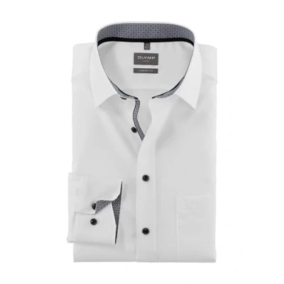 Abbildung von OLYMP Herren Businesshemd Langarm Luxor,Einfarbig,Comfort fit,New Kent,anthrazit 67,42