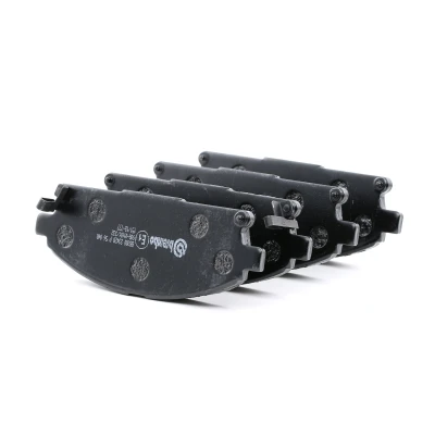 Abbildung von BREMBO P 56 040 Bremsbelagsatz mit akustischer Verschleißwarnung ohne Zubehör NISSAN: X Trail, ACURA: MDX