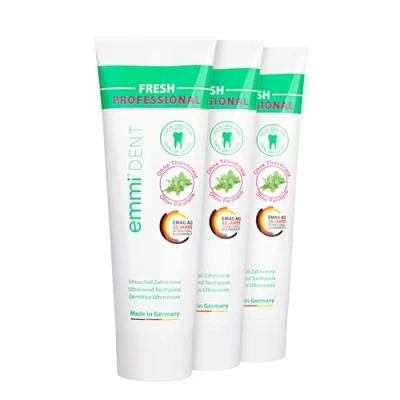 Abbildung von Emmi dent Ultraschall Zahncreme fresh Set