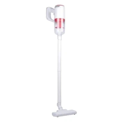 Abbildung von Dirt Devil 2 in 1 Akku Staubsauger DD9001 80W Hand und Stielstaubsauger Inklusive Kombibürste Düse Akkulaufzeit bis zu 25 minuten uten Einstellungen Weiß/Rot