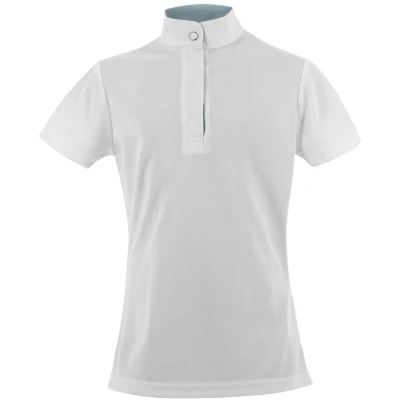 Abbildung von EQUITHÈME Polo Betty Mesh Damen Weiß