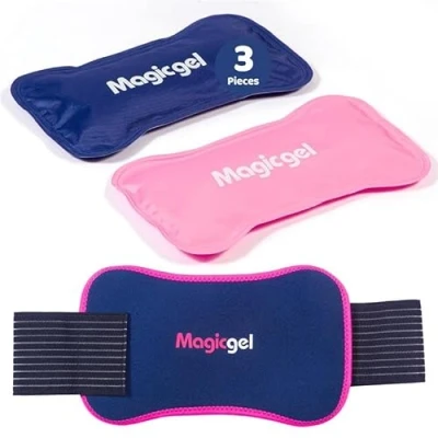 Abbildung von Magic Gel Kühlpads Kühlakkus Set wiederverwendbares Kühlpack Kühlakku Kühlpad flexible Kühlkompresse Coolpack Kühlkissen Kühlbeutel Kühlkompressen
