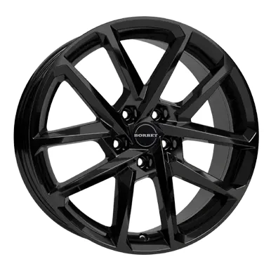Abbildung von BORBET 5 loch 18Zoll 114mm Alufelge N schwarz 497788 Felge