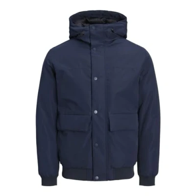 Abbildung von Jack &amp; Jones Jjchamp Jacket Winterjacke, Herren, Größe: Medium, Navy blazer