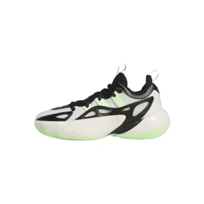 Abbildung von adidas Performance TRAE Unlimited Basketballschuh Cloud white green spark off für Kinder, Größe: 38,