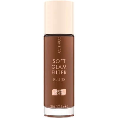Abbildung von Catrice Soft Glam Filter Fluid, Basis, Nr. 098, Braun, pflegend, natürlich, glänzend, strahlend, vegan, ölfrei, ohne Parfüm, Alkohol, 1er Pack (30ml)
