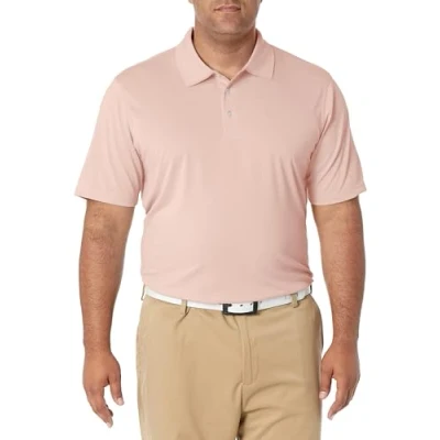 Abbildung von Amazon Essentials Herren Golf Polo Shirt, Schnell Trocknend, Normale Passform, Hellrosa, XXL