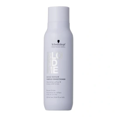 Abbildung von Schwarzkopf Professional BlondMe Bond Repair Purple Conditioner 250 ml