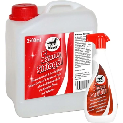 Abbildung von Leovet 5 Star Striegel 550ml
