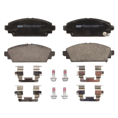 Abbildung von FERODO PREMIER ECO FRICTION FDB1601 Bremsbelagsatz mit akustischer Verschleißwarnung Bremssattelschrauben Zubehör HONDA: Accord 6 Limousine