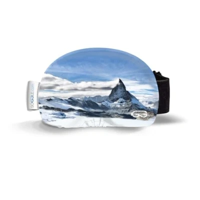 Abbildung von Soggle Skibrillen Schutz Überzug aus Mikrofaser (one Size), Farbe:Pictures Matterhorn
