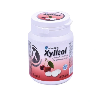 Abbildung von Xylitol Drops Beutel Kirsche 26