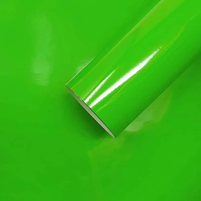 Abbildung von 4R Quattroerre.it 16368 Klebefolie Film für Carwrapping, Kawa Grün, 35 x 50 cm
